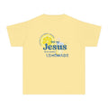 Inspirational Christian Shirt – Lemonade Faith Tee, "Life Gave Me Lemons but Jesus Makes Lemonade" Shirt, Cute Religious Gift, Bible Verse Top