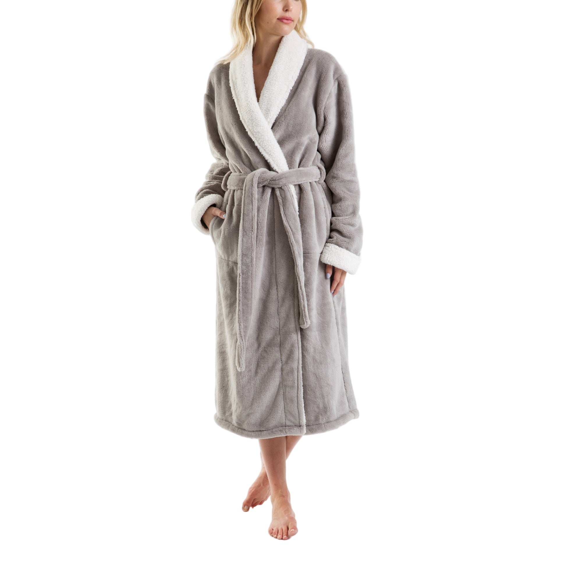 Cloud Soft Sherpa Fleece Robe